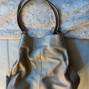 Coach Gold Leather Hobo Bag